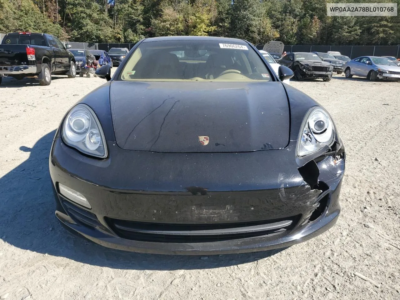 2011 Porsche Panamera 2 VIN: WP0AA2A78BL010768 Lot: 76906264