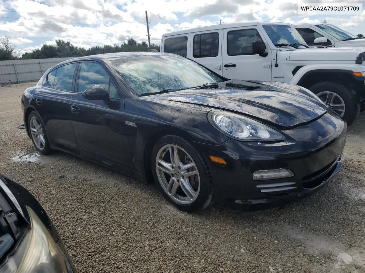 2012 Porsche Panamera 2 VIN: WP0AA2A79CL071709 Lot: 73689664