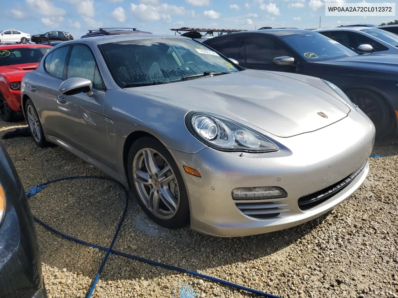 2012 Porsche Panamera 2 VIN: WP0AA2A72CL012372 Lot: 74066754