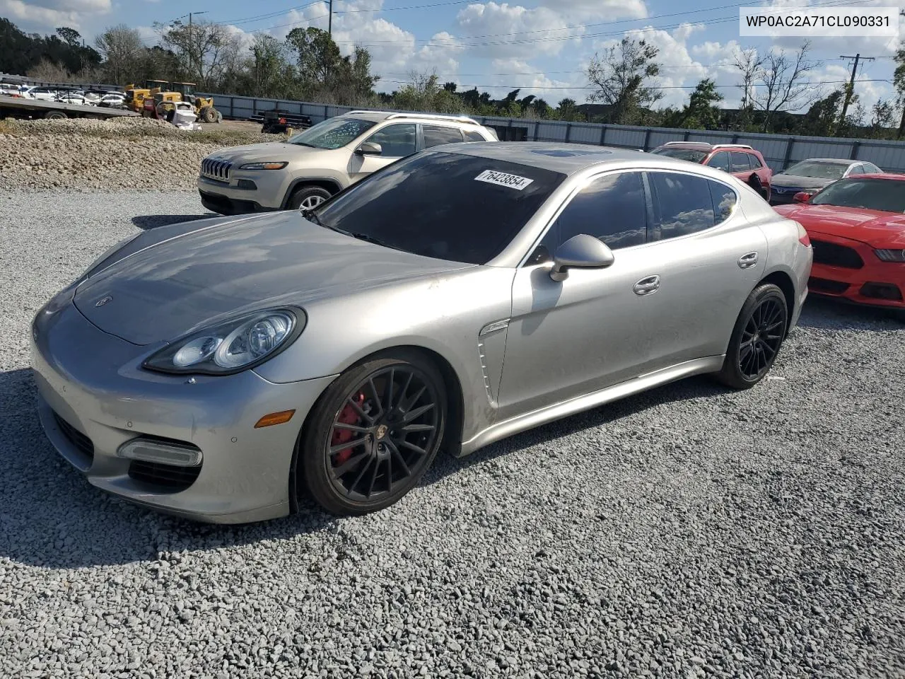 2012 Porsche Panamera Turbo VIN: WP0AC2A71CL090331 Lot: 76423854