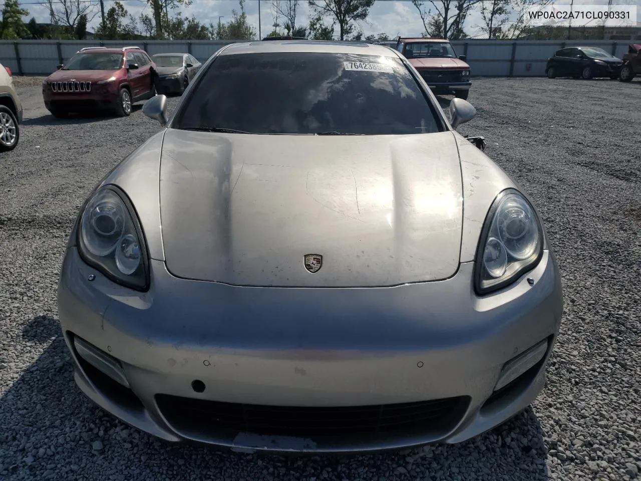 2012 Porsche Panamera Turbo VIN: WP0AC2A71CL090331 Lot: 76423854