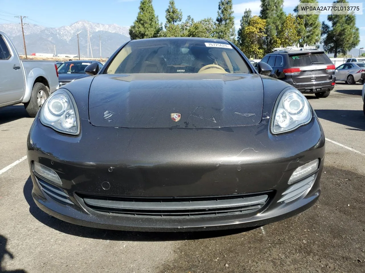 2012 Porsche Panamera 2 VIN: WP0AA2A77CL013775 Lot: 76725624