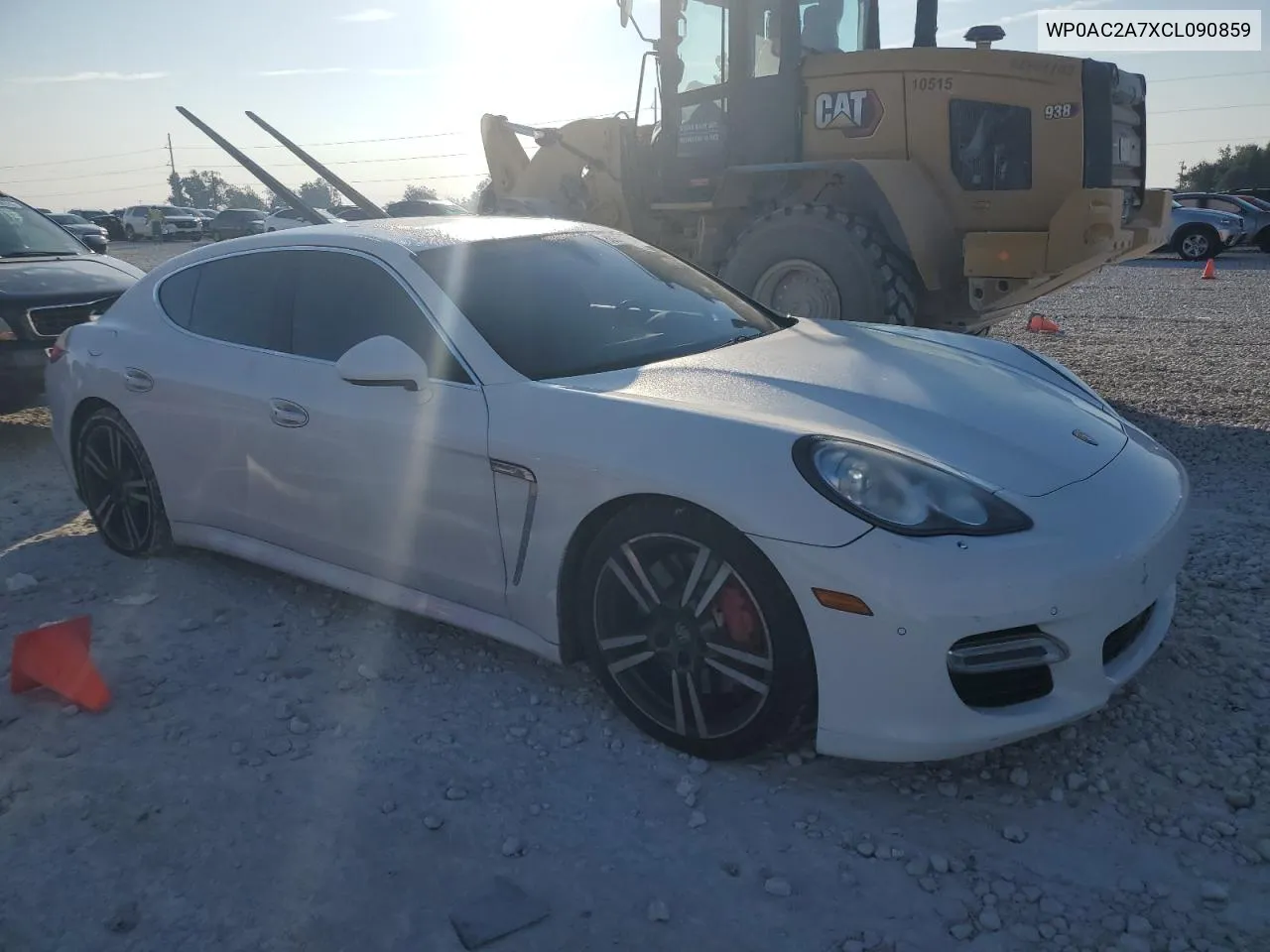 2012 Porsche Panamera Turbo VIN: WP0AC2A7XCL090859 Lot: 80329554