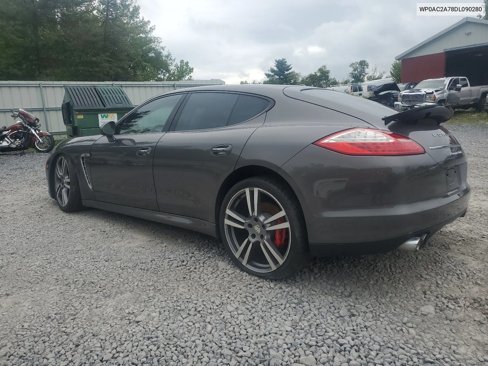 2013 Porsche Panamera Turbo VIN: WP0AC2A78DL090280 Lot: 64410544