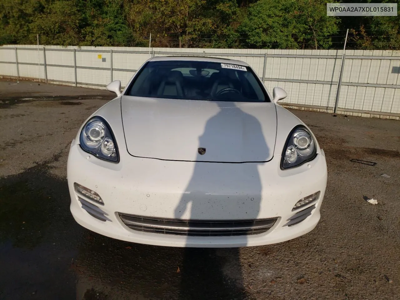 2013 Porsche Panamera 2 VIN: WP0AA2A7XDL015831 Lot: 79718494