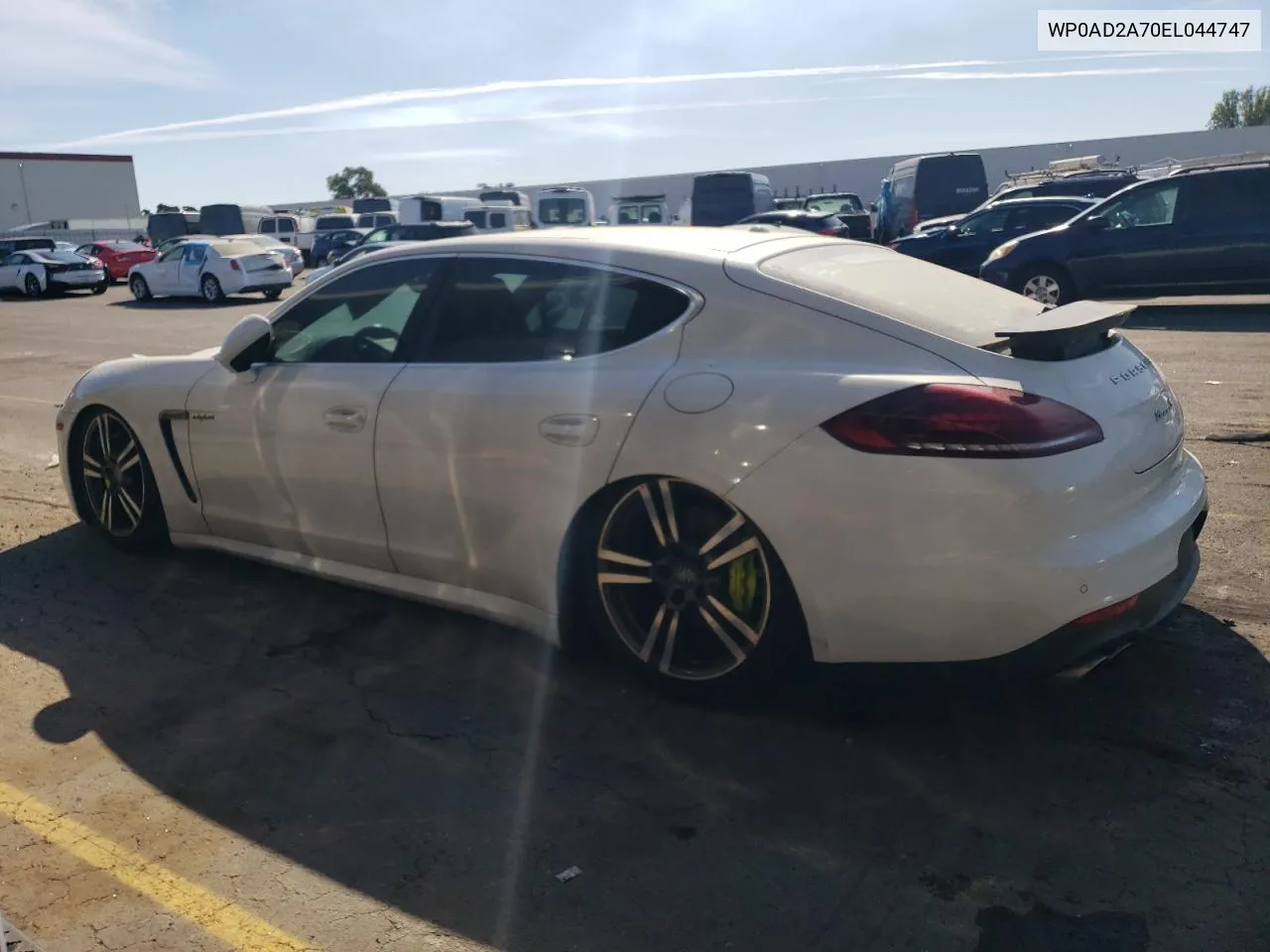 2014 Porsche Panamera S Hybrid VIN: WP0AD2A70EL044747 Lot: 73646454