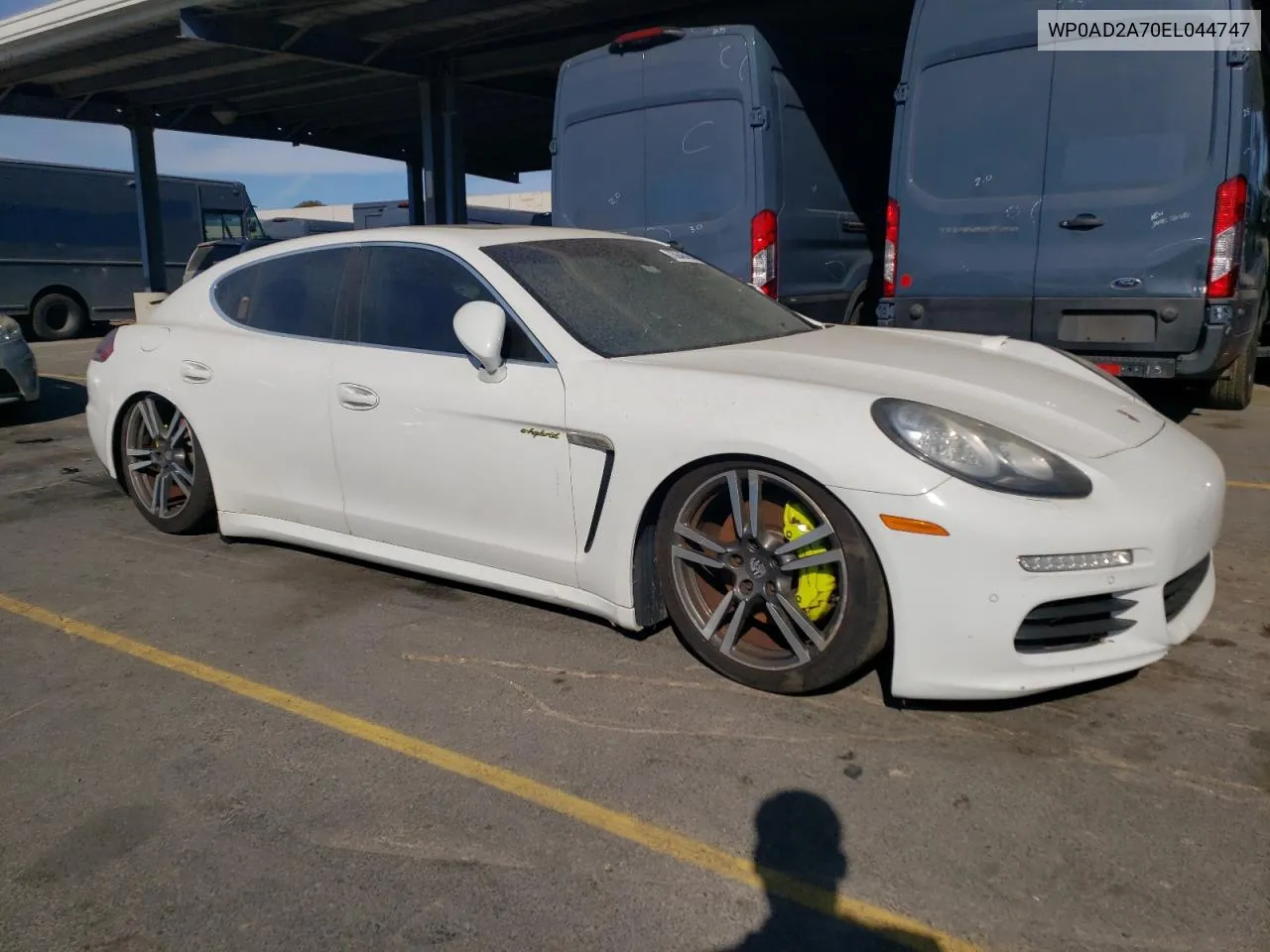 2014 Porsche Panamera S Hybrid VIN: WP0AD2A70EL044747 Lot: 73646454