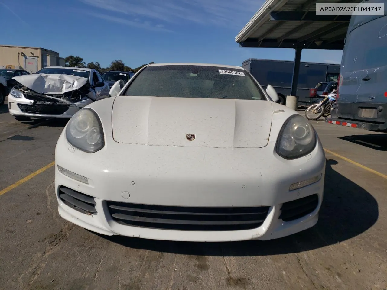 2014 Porsche Panamera S Hybrid VIN: WP0AD2A70EL044747 Lot: 73646454