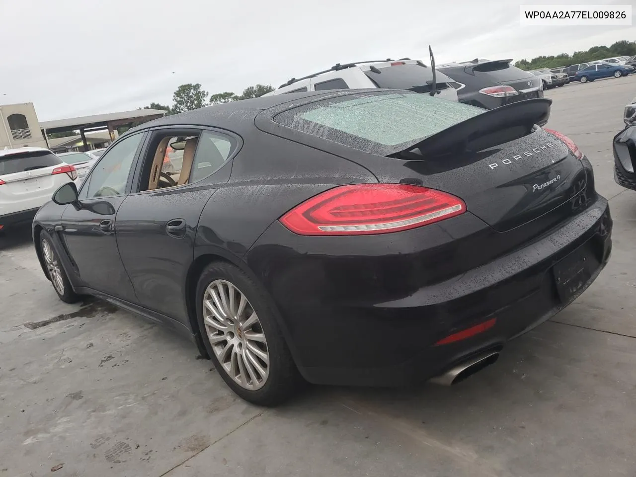 2014 Porsche Panamera 2 VIN: WP0AA2A77EL009826 Lot: 74891264