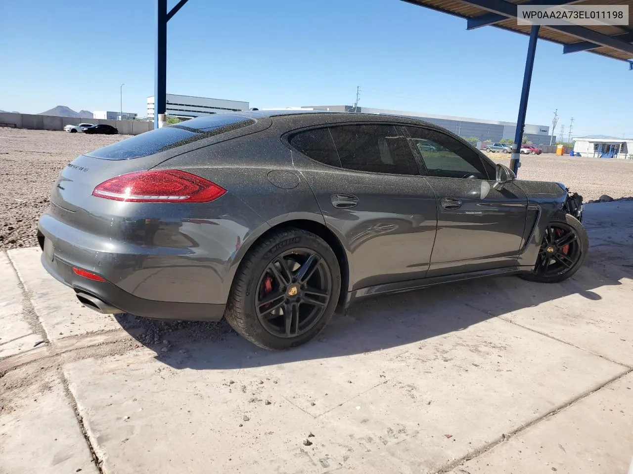 2014 Porsche Panamera 2 VIN: WP0AA2A73EL011198 Lot: 76134814