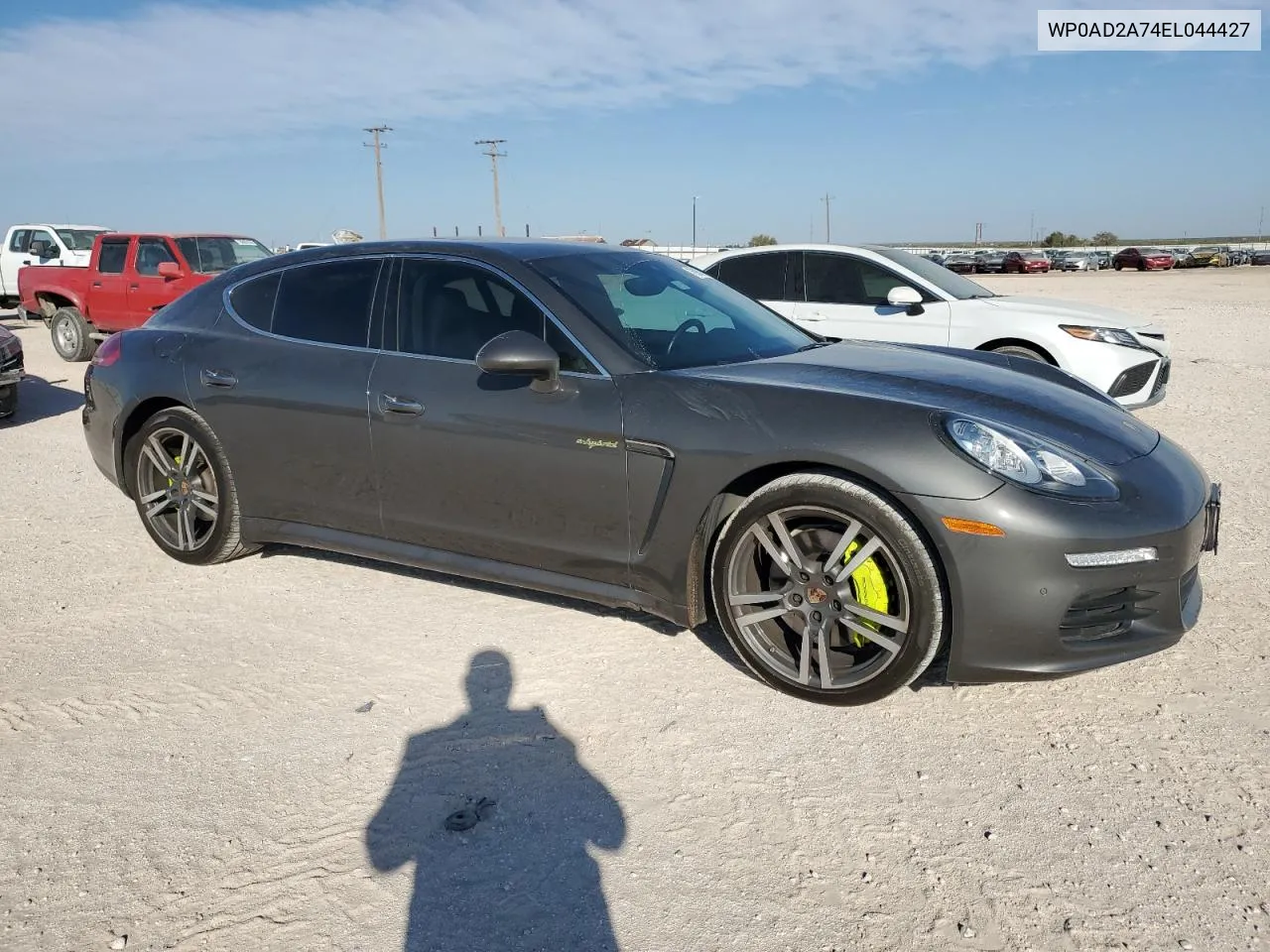 2014 Porsche Panamera S Hybrid VIN: WP0AD2A74EL044427 Lot: 76928314