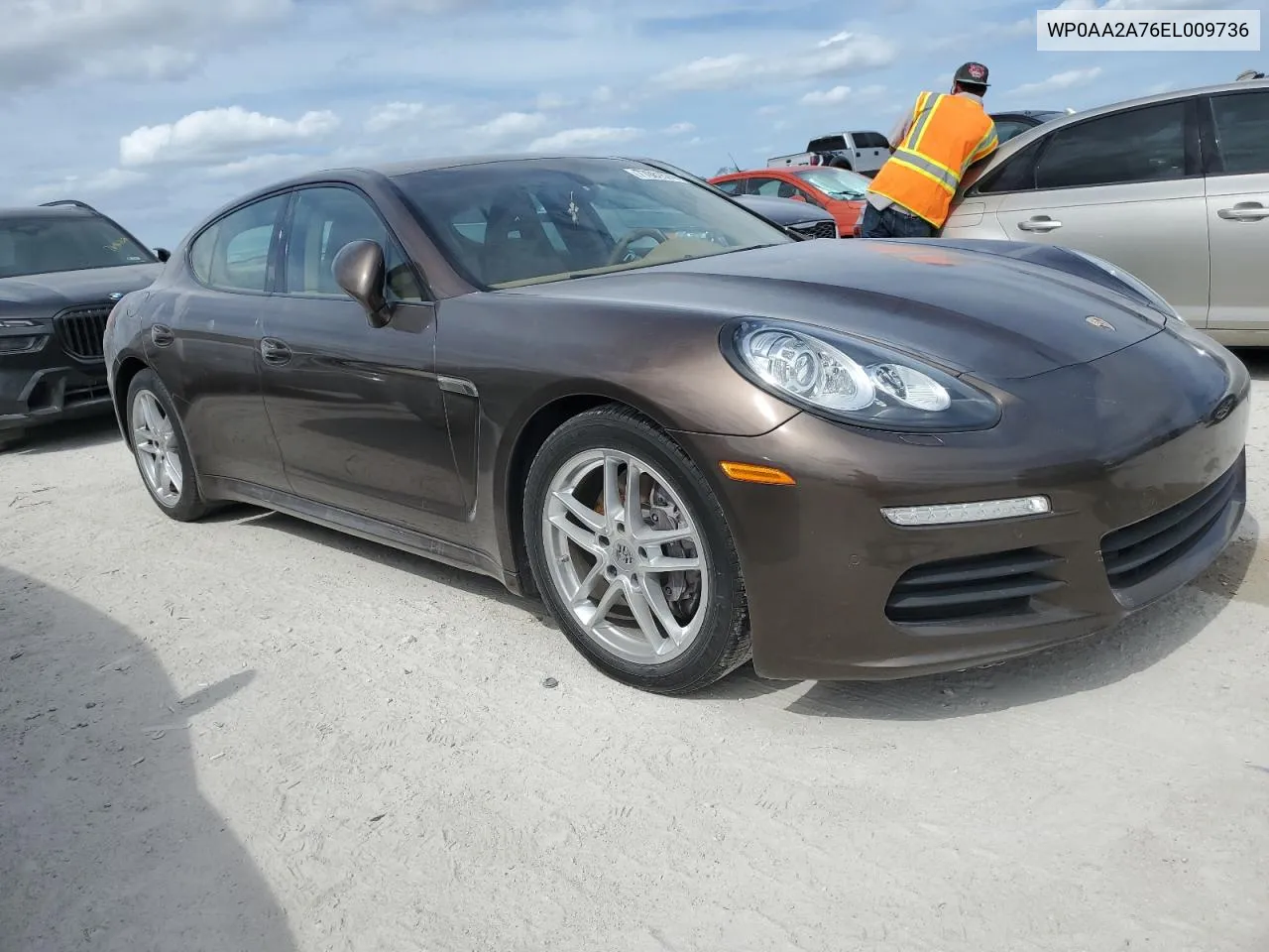 2014 Porsche Panamera 2 VIN: WP0AA2A76EL009736 Lot: 77081574