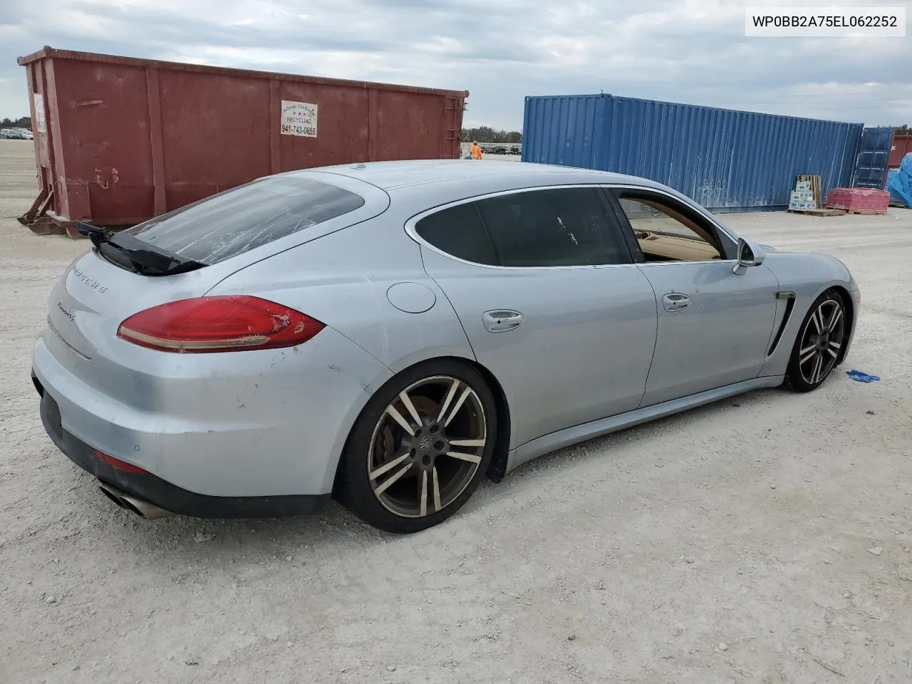 2014 Porsche Panamera 4S Executive VIN: WP0BB2A75EL062252 Lot: 77269564