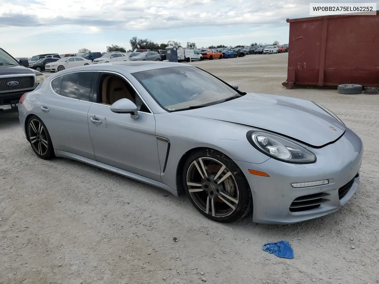 2014 Porsche Panamera 4S Executive VIN: WP0BB2A75EL062252 Lot: 77269564