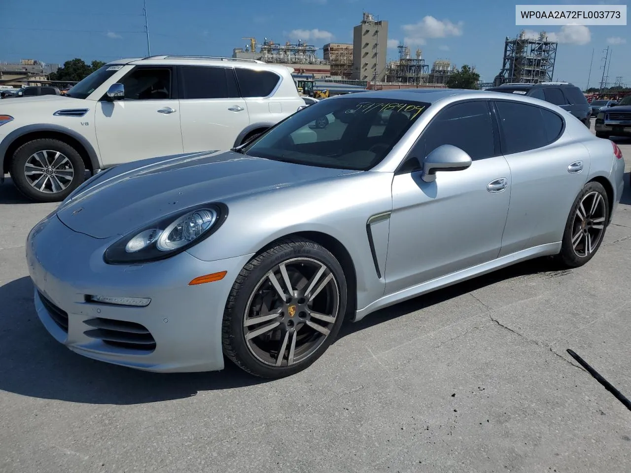 2015 Porsche Panamera 2 VIN: WP0AA2A72FL003773 Lot: 59748404