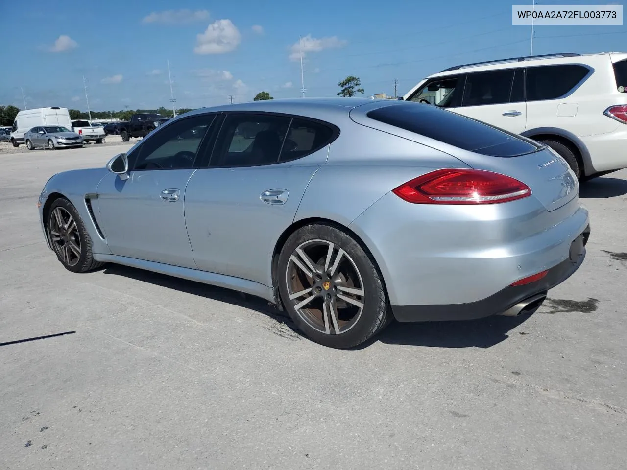 2015 Porsche Panamera 2 VIN: WP0AA2A72FL003773 Lot: 59748404