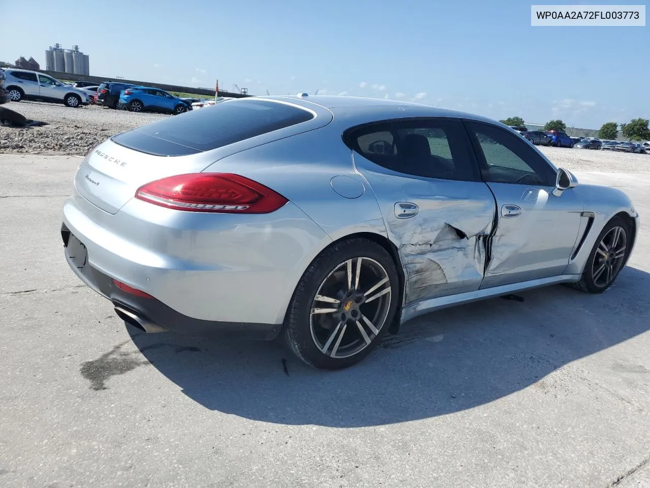 2015 Porsche Panamera 2 VIN: WP0AA2A72FL003773 Lot: 59748404