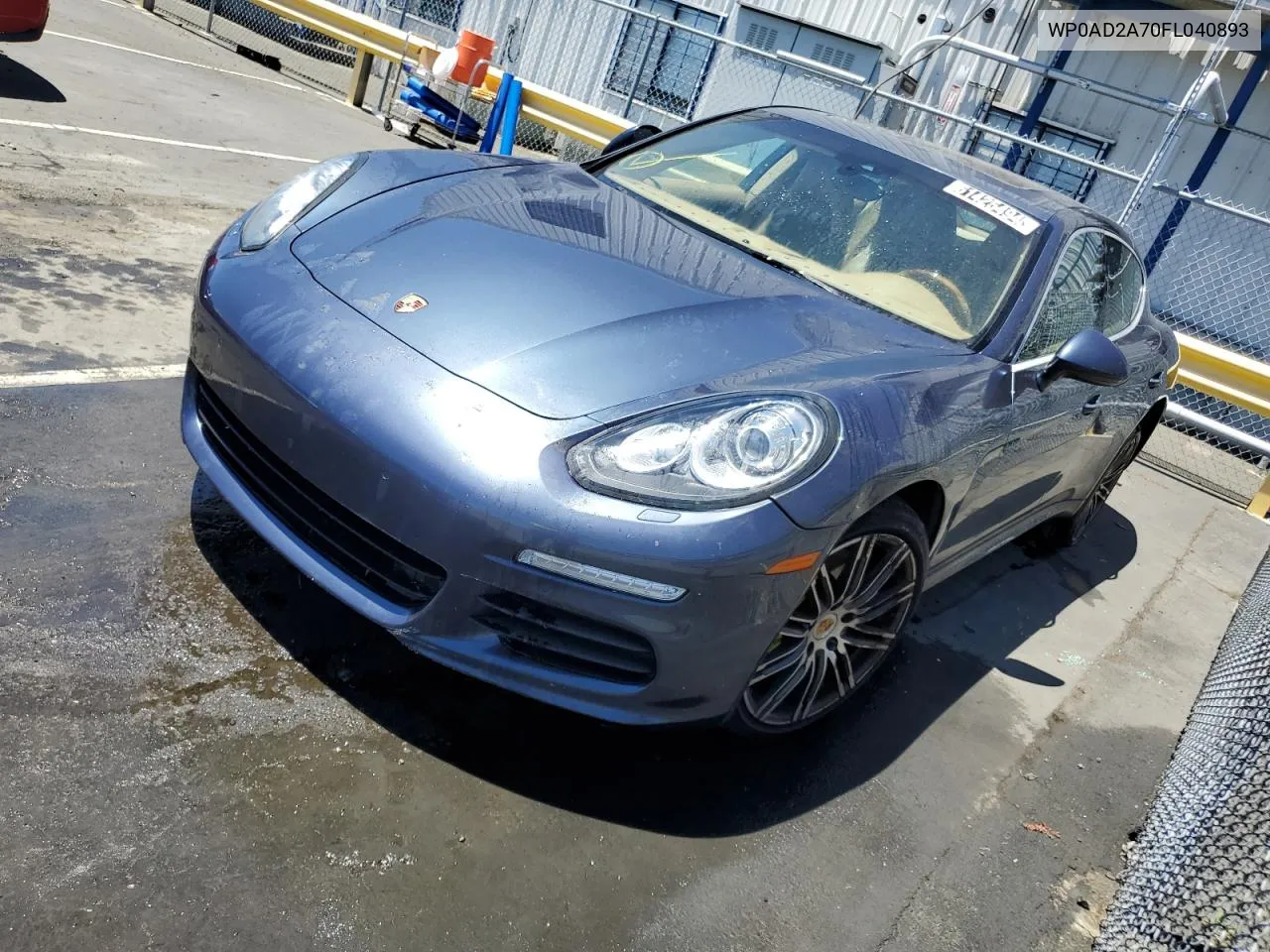 2015 Porsche Panamera Se Hybrid VIN: WP0AD2A70FL040893 Lot: 61425494