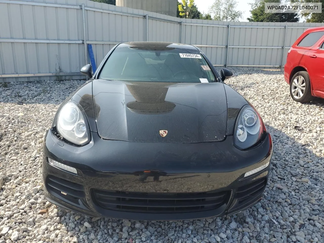 2015 Porsche Panamera Se Hybrid VIN: WP0AD2A72FL040071 Lot: 71045734