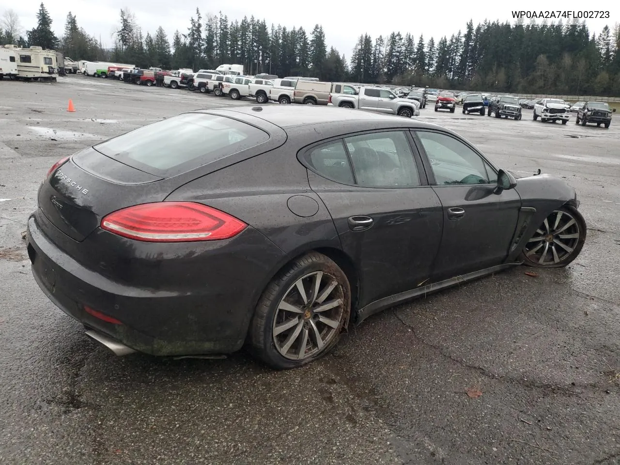 2015 Porsche Panamera 2 VIN: WP0AA2A74FL002723 Lot: 78362573