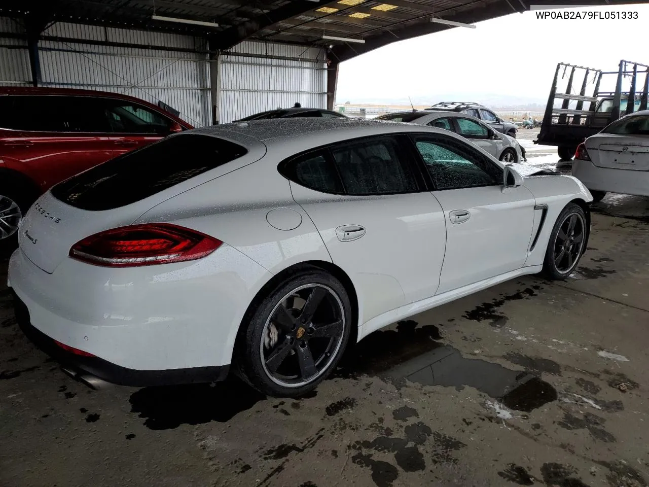 2015 Porsche Panamera S VIN: WP0AB2A79FL051333 Lot: 80136454