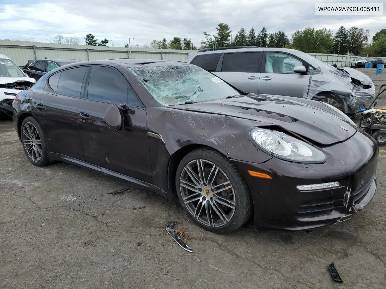 2016 Porsche Panamera 2 VIN: WP0AA2A79GL005411 Lot: 72730334