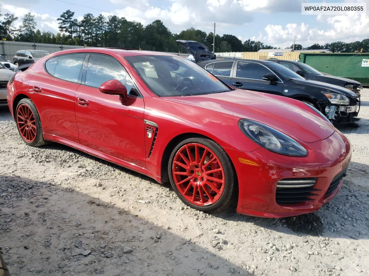 2016 Porsche Panamera Gts VIN: WP0AF2A72GL080355 Lot: 74476914