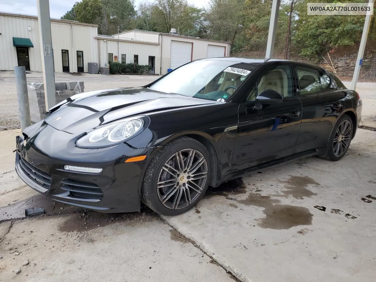 2016 Porsche Panamera 2 VIN: WP0AA2A77GL001633 Lot: 79424004