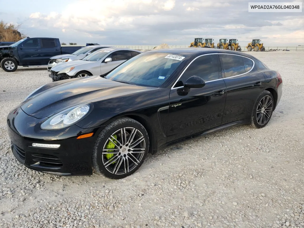 2016 Porsche Panamera Se Hybrid VIN: WP0AD2A76GL040348 Lot: 80143074