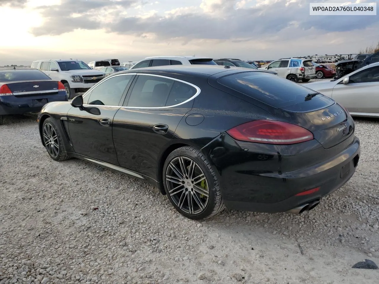 2016 Porsche Panamera Se Hybrid VIN: WP0AD2A76GL040348 Lot: 80143074