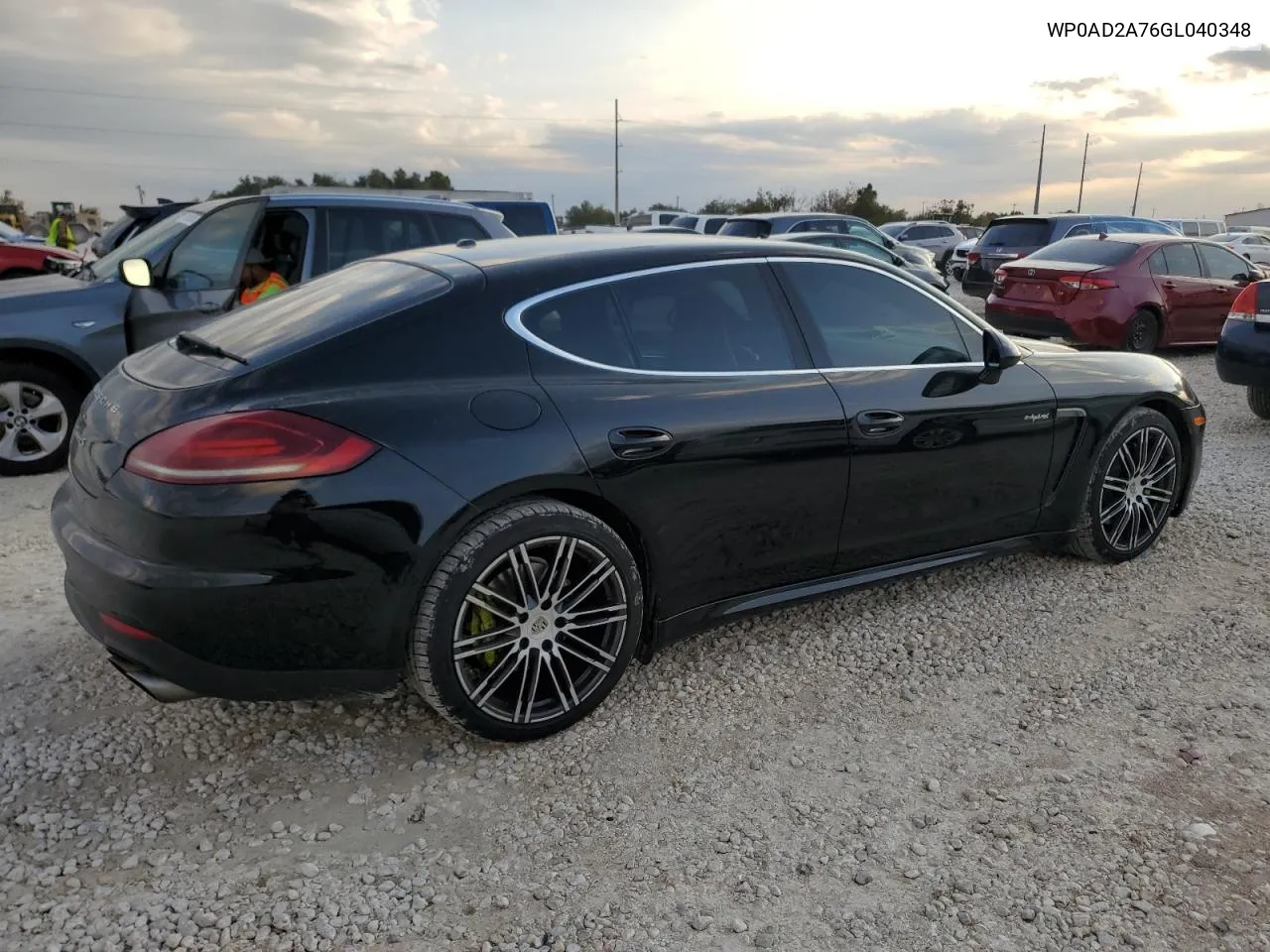 2016 Porsche Panamera Se Hybrid VIN: WP0AD2A76GL040348 Lot: 80143074