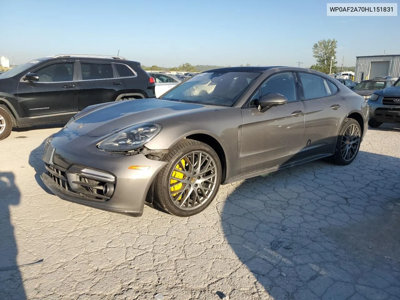 2017 Porsche Panamera Turbo VIN: WP0AF2A70HL151831 Lot: 69283394