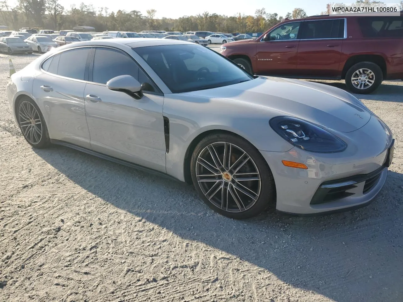 2017 Porsche Panamera 2 VIN: WP0AA2A71HL100806 Lot: 77834024