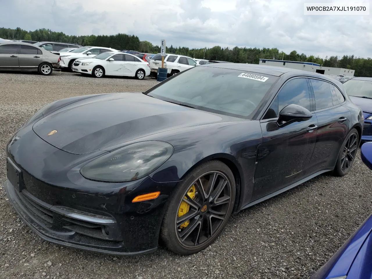 WP0CB2A7XJL191070 2018 Porsche Panamera 4S Sport Turismo