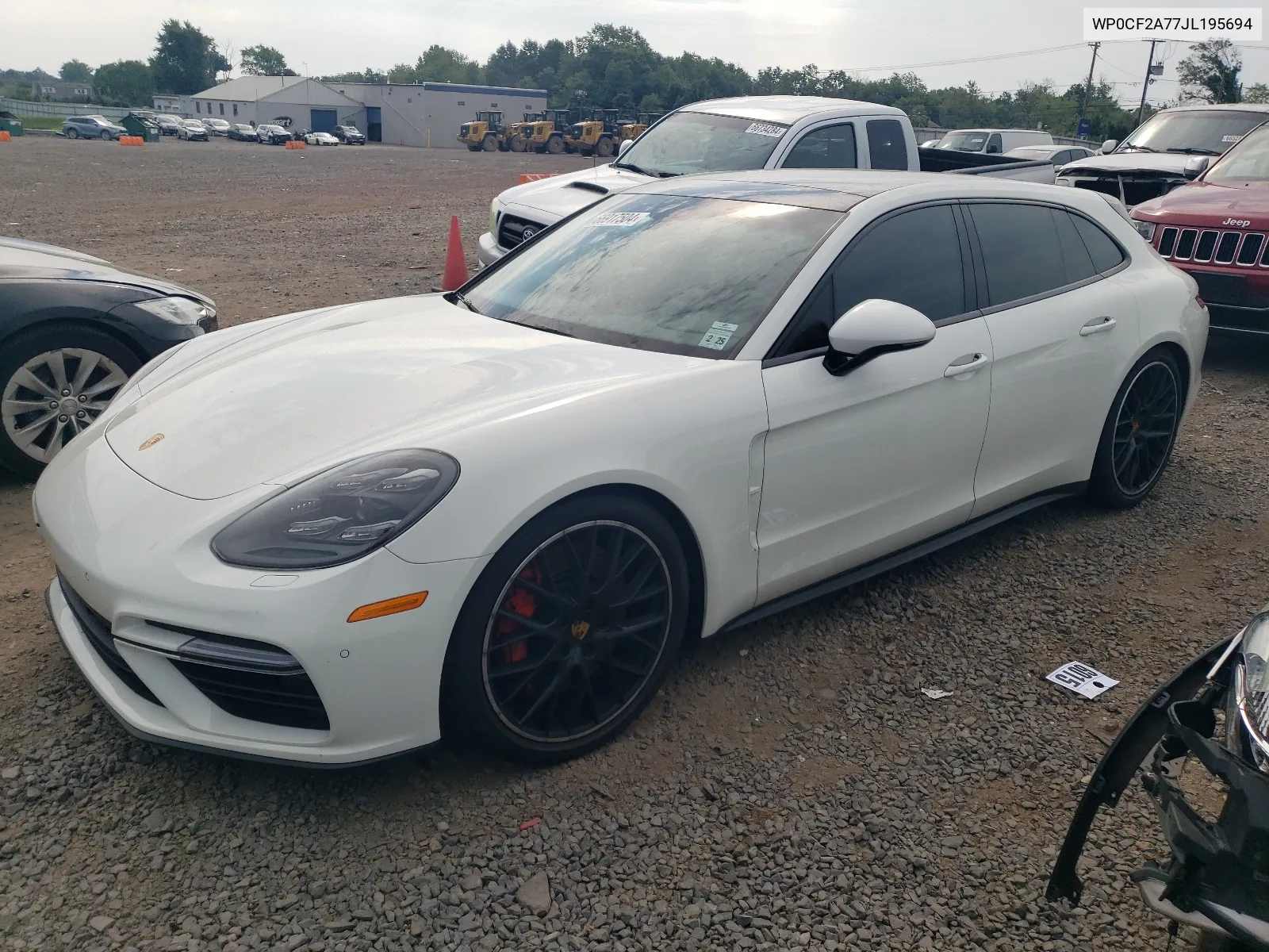 WP0CF2A77JL195694 2018 Porsche Panamera Turbo Sport Turismo