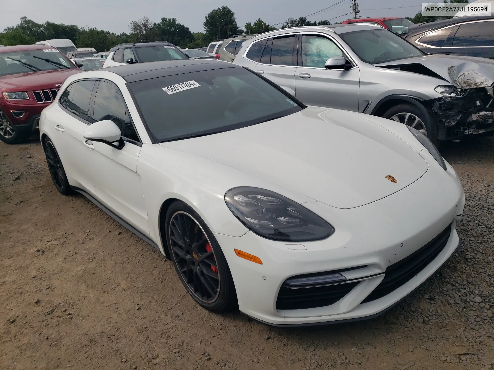 2018 Porsche Panamera Turbo Sport Turismo VIN: WP0CF2A77JL195694 Lot: 66917504