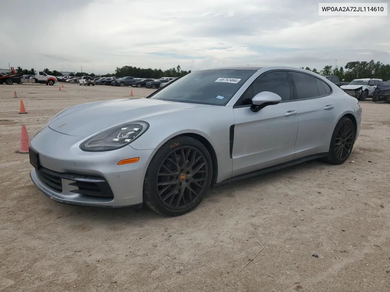 WP0AA2A72JL114610 2018 Porsche Panamera 4