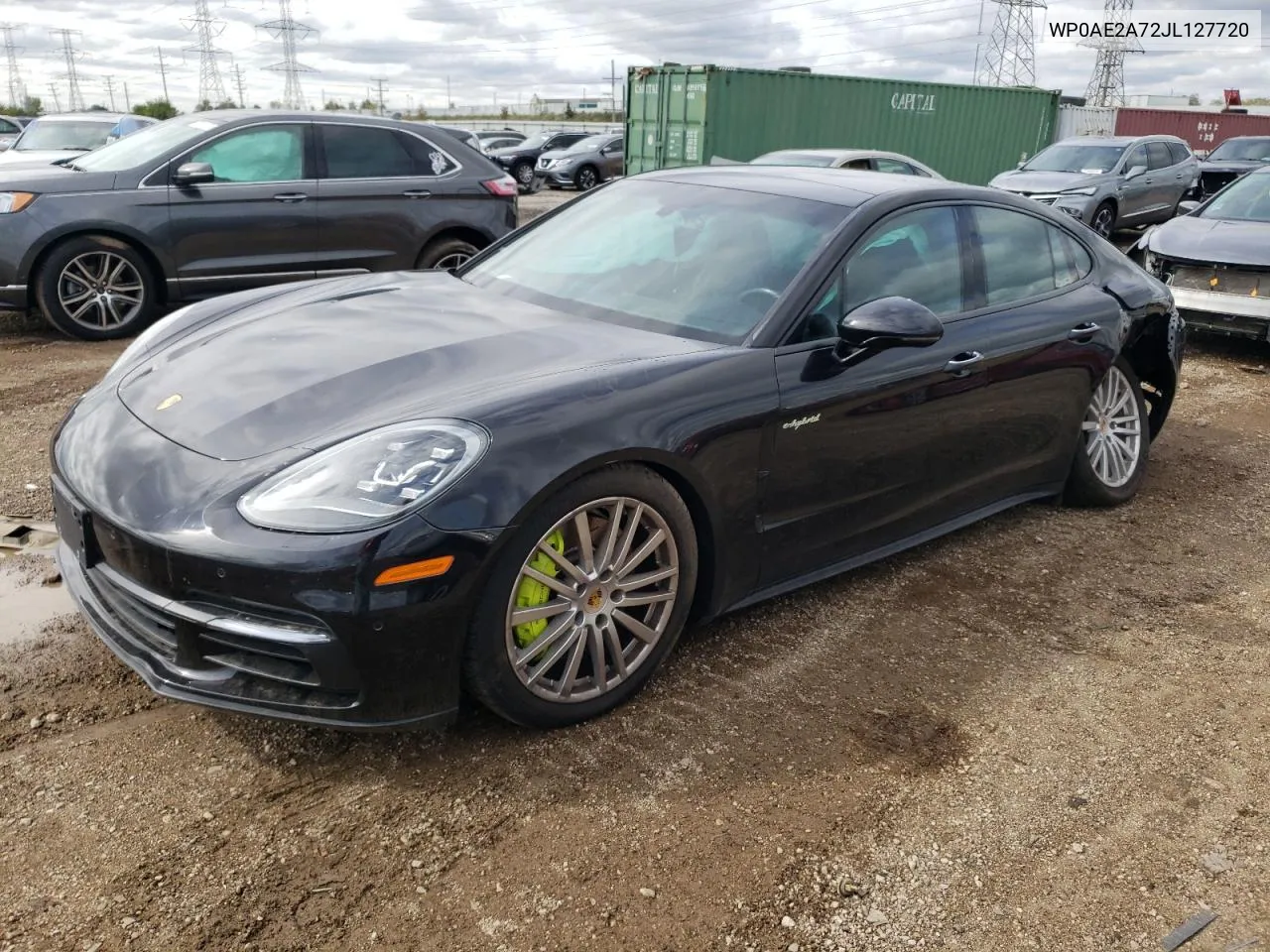 2018 Porsche Panamera 4 E-Hybrid VIN: WP0AE2A72JL127720 Lot: 71872404