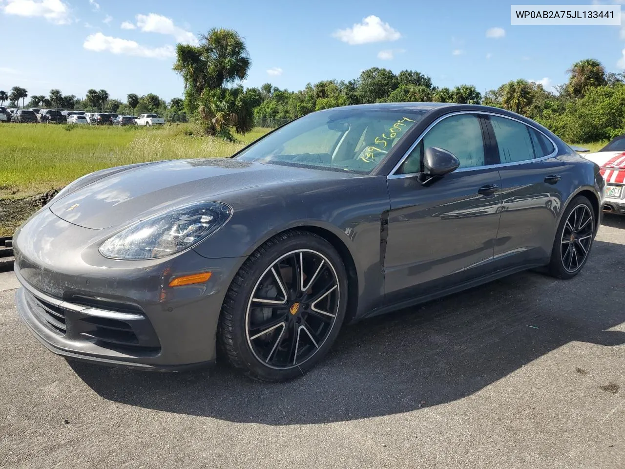 2018 Porsche Panamera 4S VIN: WP0AB2A75JL133441 Lot: 73956094