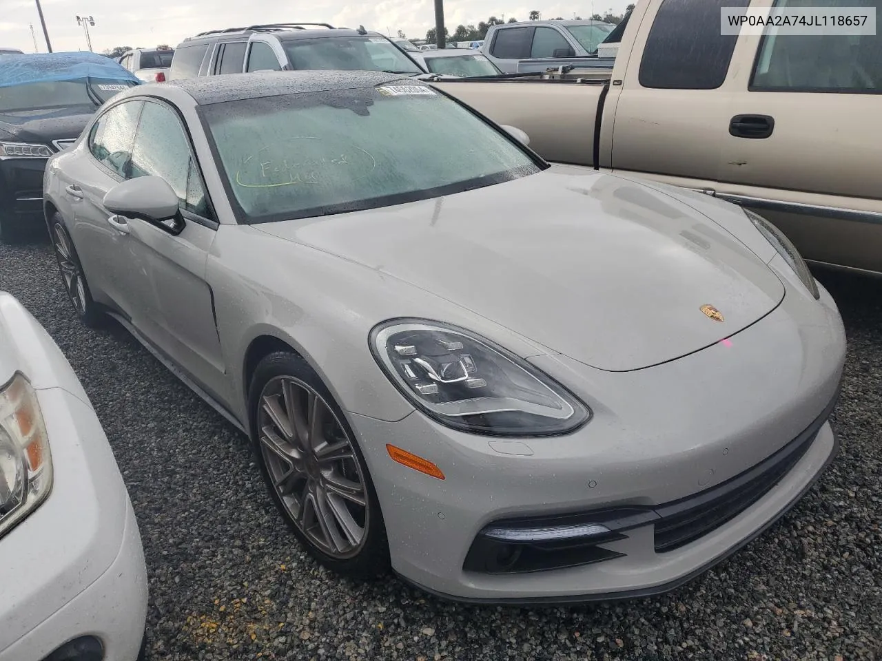 2018 Porsche Panamera 4 VIN: WP0AA2A74JL118657 Lot: 74552054