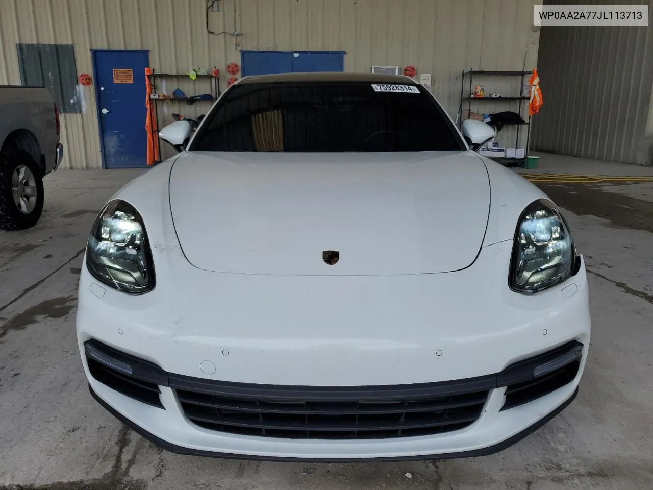 2018 Porsche Panamera 4 VIN: WP0AA2A77JL113713 Lot: 75928314