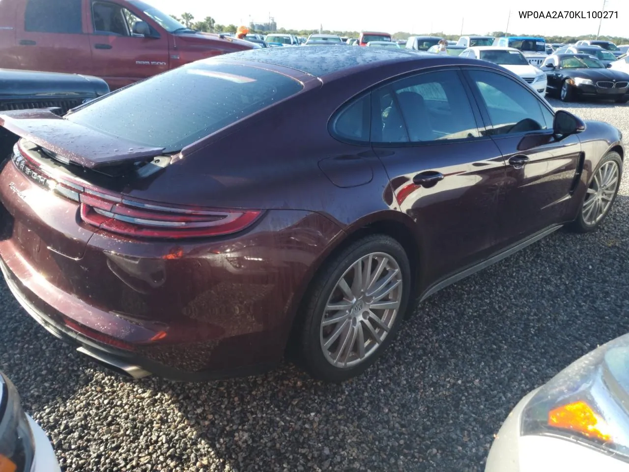 2019 Porsche Panamera Base VIN: WP0AA2A70KL100271 Lot: 74037884