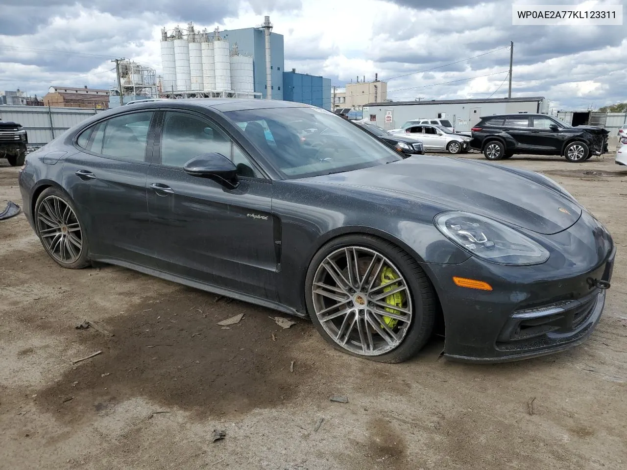 2019 Porsche Panamera 4 E-Hybrid VIN: WP0AE2A77KL123311 Lot: 75724734