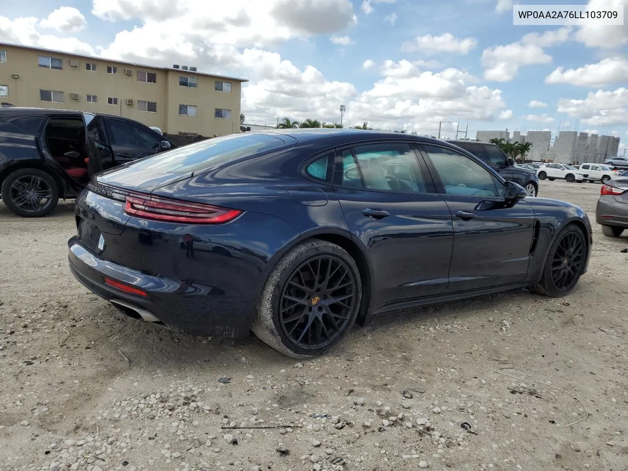 2020 Porsche Panamera Base VIN: WP0AA2A76LL103709 Lot: 75859394