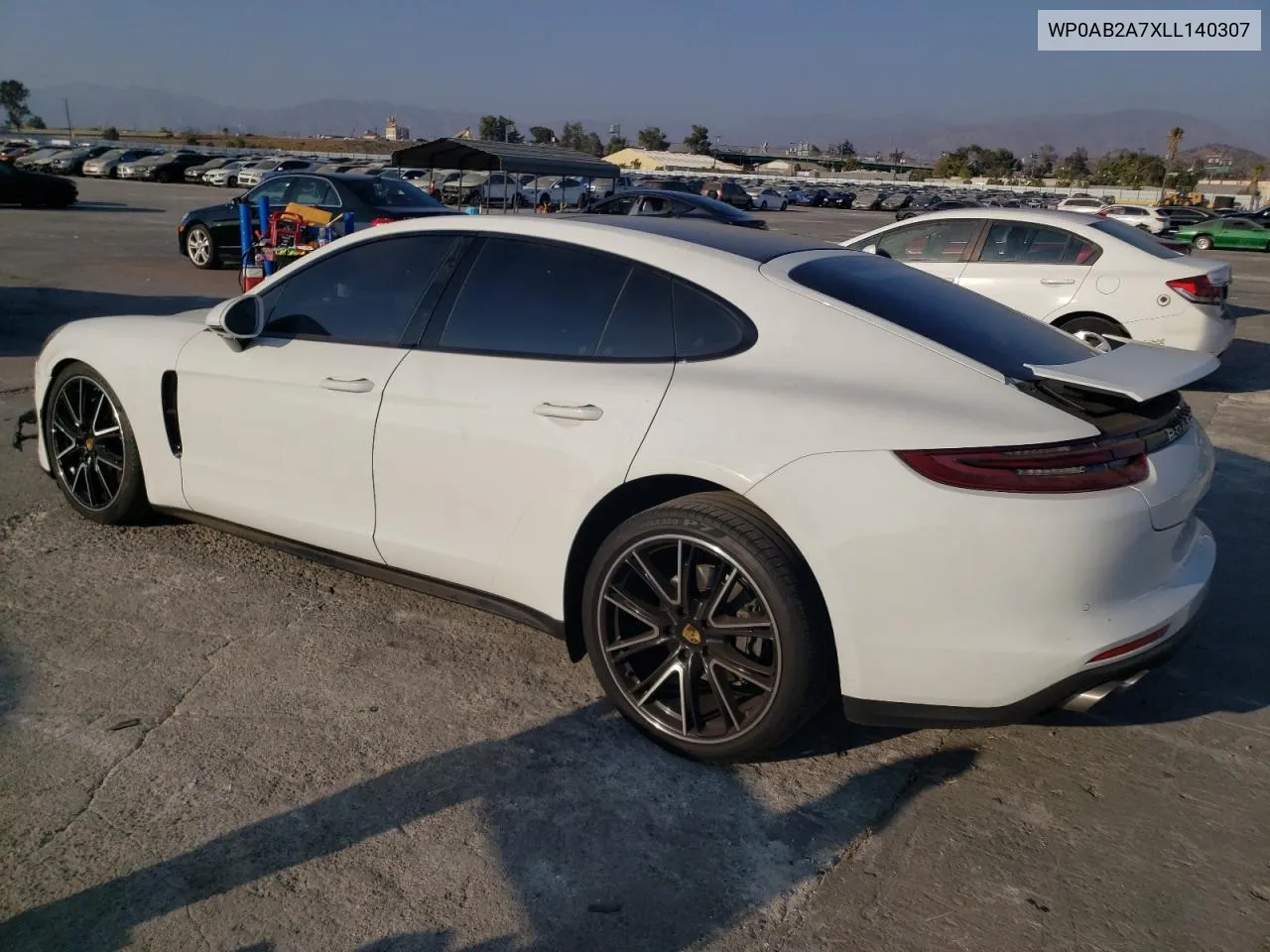 2020 Porsche Panamera 4S VIN: WP0AB2A7XLL140307 Lot: 75954334