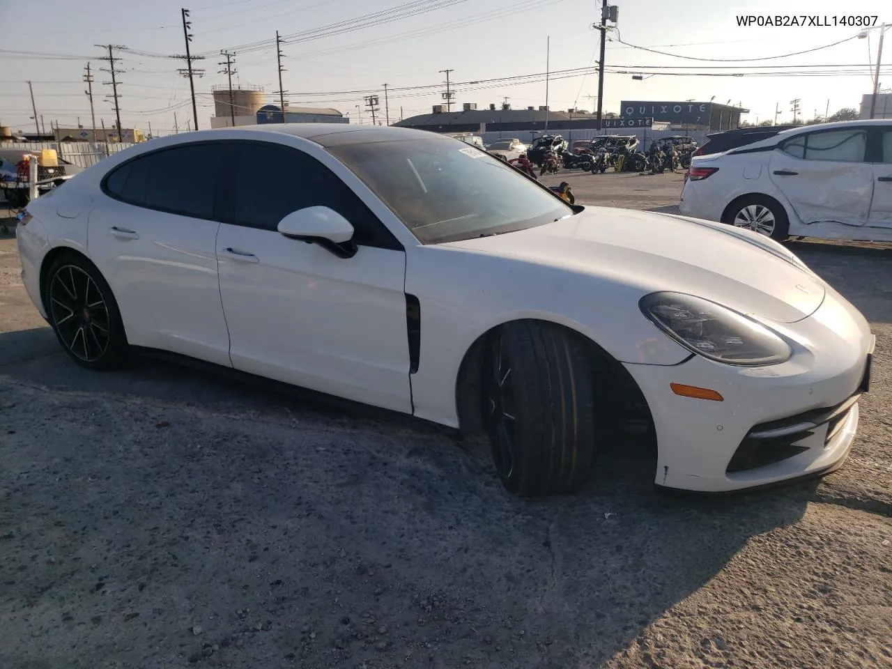 2020 Porsche Panamera 4S VIN: WP0AB2A7XLL140307 Lot: 75954334