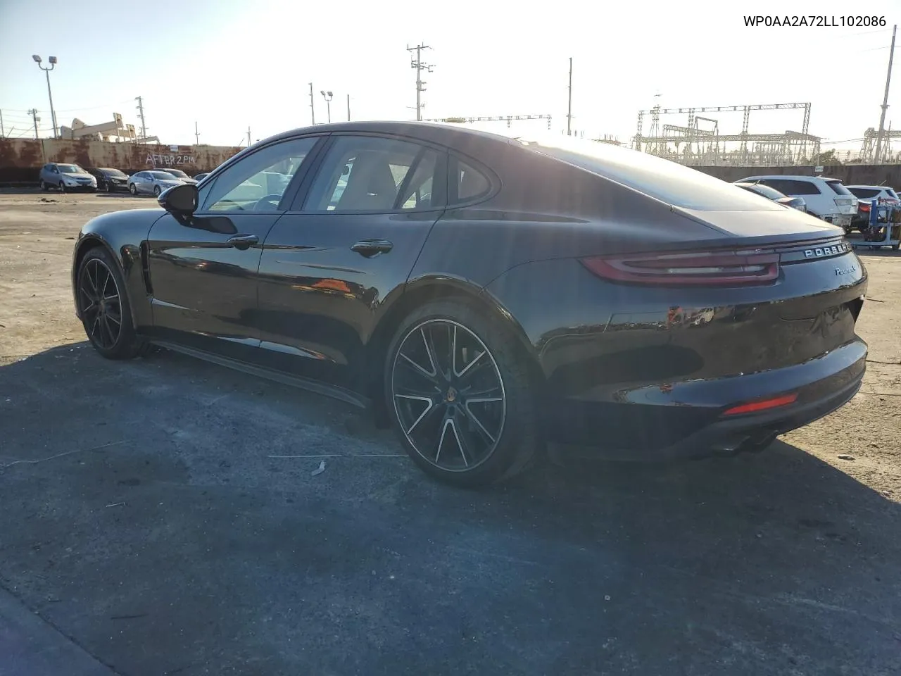 2020 Porsche Panamera Base VIN: WP0AA2A72LL102086 Lot: 77899734