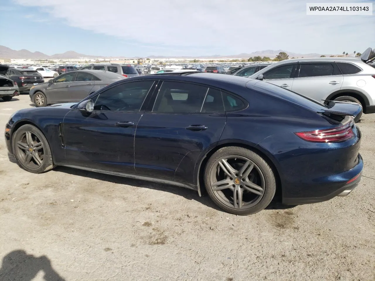 2020 Porsche Panamera Base VIN: WP0AA2A74LL103143 Lot: 78659734