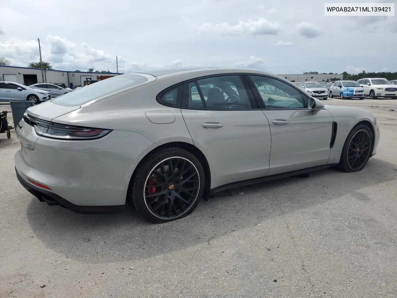 2021 Porsche Panamera 4S VIN: WP0AB2A71ML139421 Lot: 70974504