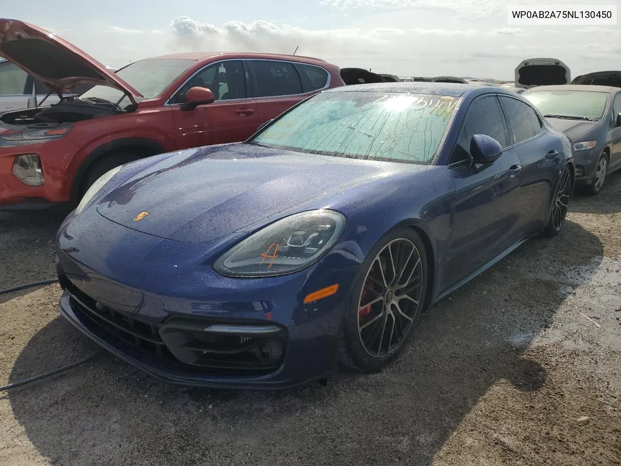 2022 Porsche Panamera 4S VIN: WP0AB2A75NL130450 Lot: 73975404